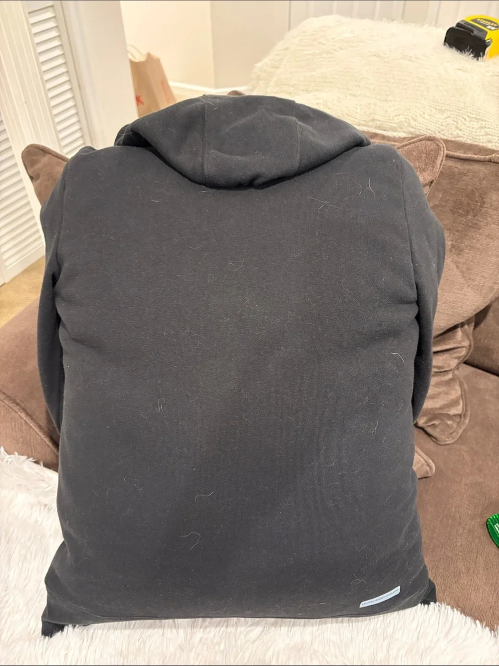 UCF hoodie pillow